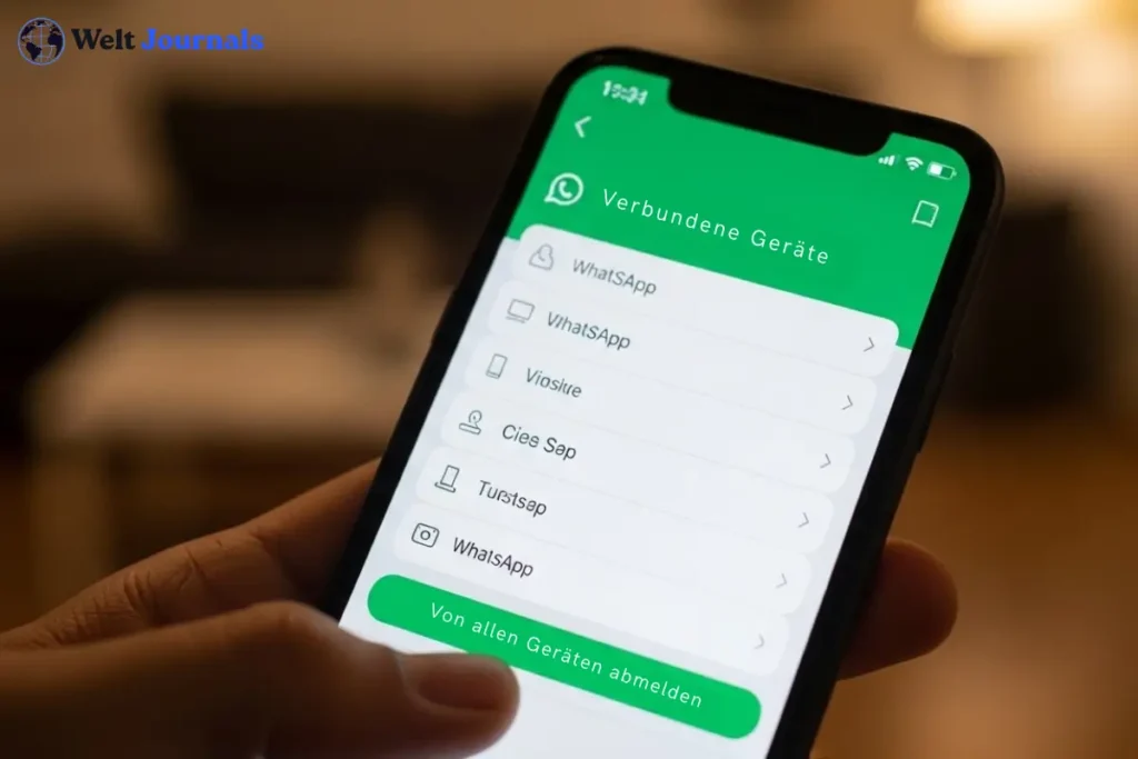WhatsApp von allen aktiven Sitzungen abmelden